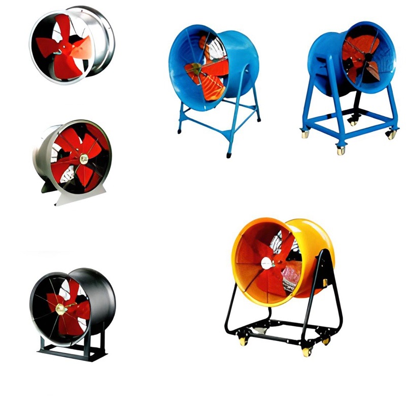 Industrial Exhaust Axial Flow Fan with High Airflow & Low Noise Industrial Exhaust Axial Flow Fan with High Airflow & Low Noise