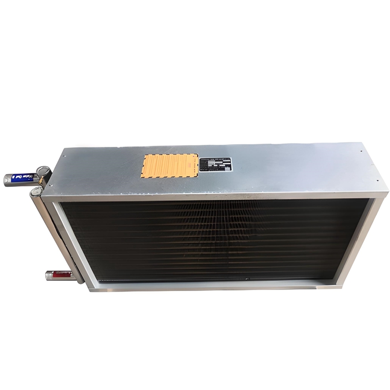 Chiller Industrial Heating Fan Copper Tube Aluminum Fin Exhaust Fan Heat Exchanger