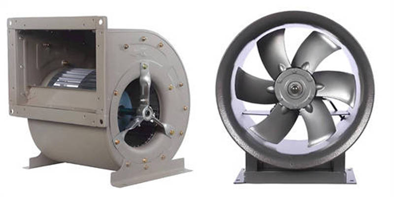 Centrifugal Fans vs Axial Flow Fans Centrifugal Fans vs Axial Flow Fans